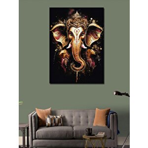 Kanvas Tablo Ganesha'nın Işıltısı 100x140 cm