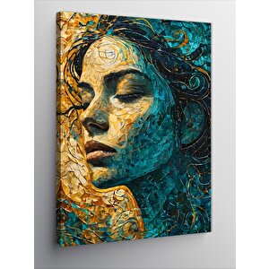 Kanvas Tablo Soyut Kadın Portresi 70x100 cm