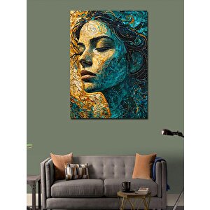 Kanvas Tablo Soyut Kadın Portresi 70x100 cm
