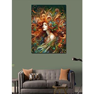 Kanvas Tablo Bahar Ve Kadın 70x100 cm