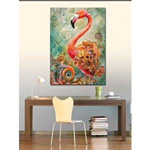 Kanvas Tablo Baharın Flamingosu