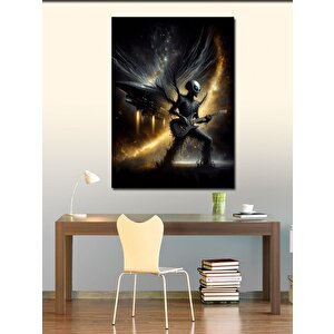 Kanvas Tablo Elektro Çalan Uzaylı 100x140 cm