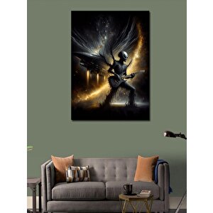 Kanvas Tablo Elektro Çalan Uzaylı 100x140 cm