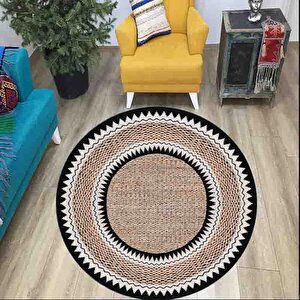 Dijital Baskı Hasır Desen Halı, Yuvarlak Halı, İskandinav Halı, Salon Halısı, Yıkanabilir Halı, Kaymaz Taban, Mutfak Halısı, Yolluk, Ev Dekorasyonu
