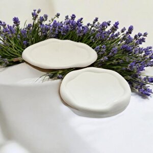 Dekoratif 2'li Oval Desen Bohem Biblo Takı Mum Organizer   Set