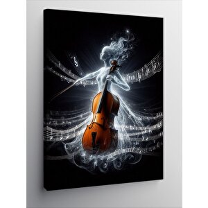 Kanvas Tablo Notaların Dansı