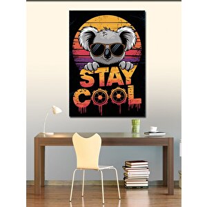 Kanvas Tablo Sakinlik Adası Koala