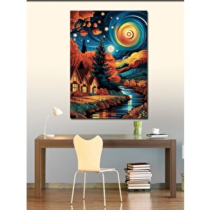 Kanvas Tablo Sessiz Vadi 70x100 cm