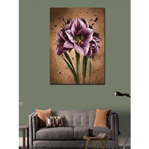 Kanvas Tablo Mor Kraliçe 70x100 cm