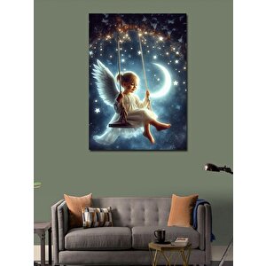 Kanvas Tablo Son Dakika Sallanan Melek 100x140 cm