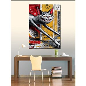 Kanvas Tablo Sokakların Kralı Kedi