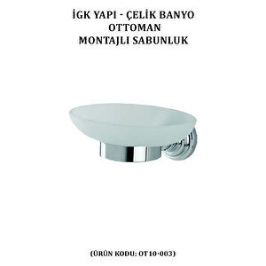 İgk Yapi - Çeli̇k Banyo Ottoman Banyo Seti̇ -13(5 Parça)