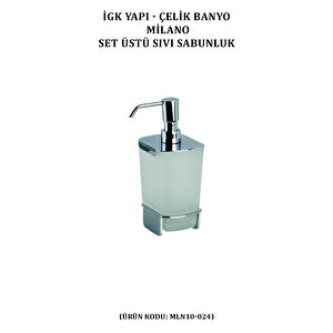 İgk Yapi - Çeli̇k Banyo Mi̇lano Banyo Seti̇ -11(4 Parça)