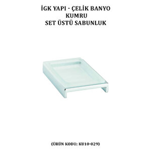 İgk Yapi - Çeli̇k Banyo Kumru Banyo Seti̇ -10(4 Parça)