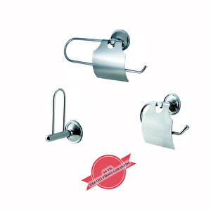 İgk Yapi - Çeli̇k Banyo Bella Banyo Seti̇ -5(3 Parça)