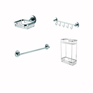 İgk Yapi - Çeli̇k Banyo Karaca Banyo Seti̇ -2(4 Parça)