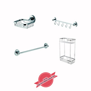 İgk Yapi - Çeli̇k Banyo Karaca Banyo Seti̇ -2(4 Parça)