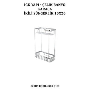 İgk Yapi - Çeli̇k Banyo Karaca Banyo Seti̇ -2(4 Parça)