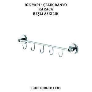 İgk Yapi - Çeli̇k Banyo Karaca Banyo Seti̇ -2(4 Parça)