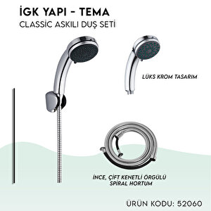 İgk Yapi - Tema Classi̇c Askili Duş Seti̇ (model No: 52060)