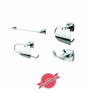 İgk Yapi - Çeli̇k Banyo Mi̇lano Banyo Seti̇ -12(5 Parça)