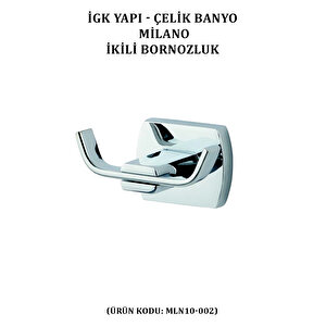İgk Yapi - Çeli̇k Banyo Mi̇lano Banyo Seti̇ -12(5 Parça)