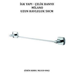 İgk Yapi - Çeli̇k Banyo Mi̇lano Banyo Seti̇ -12(5 Parça)
