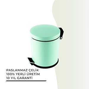 İgk Yapi - Çeli̇k Banyo Pedalli Çöp Kovasi 3lt Mi̇nd (70-217)