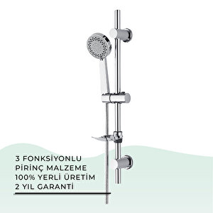İgk Yapi - Tema Di̇nami̇c Tondo Sürgülü Duş Seti̇ (model No: 51035)