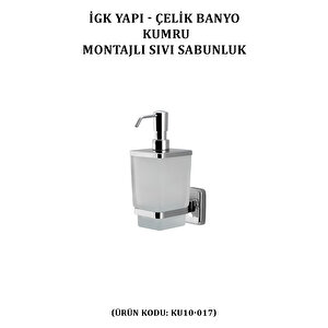 İgk Yapi - Çeli̇k Banyo Kumru Banyo Seti̇ -7(4 Parça)