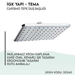 İgk Yapi - Tema Cari̇smo Tepe Duş Başliklari (model No: 55245)