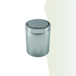 İgk Yapi - Çeli̇k Banyo Prati̇k Çöp Kovasi 7lt 430 (70-116)