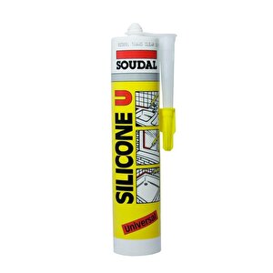 Soudal Silikon Şeffaf 280gr Montaj Dolgu Yalıtım Silikonu