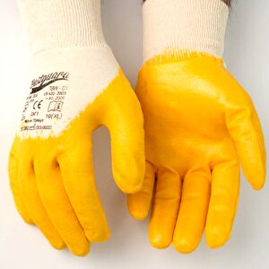 Sarı Nitril Eldiven Tbw No:10 Xl İş Eldiveni