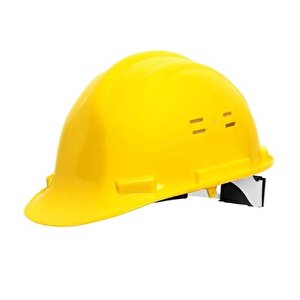 Baret Ayarlanabilir Sarı Renk Vidalı Tip Konfor Baret