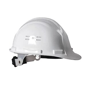 Baret Ayarlanabilir Beyaz Renk Vidalı Tip Konfor Baret
