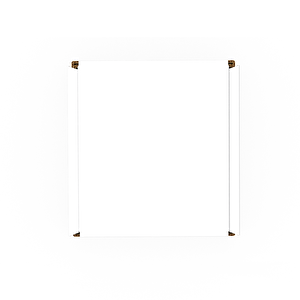 8x8x4 - 50 Adet Beyaz Kilitli E Ticaret Karton Kargo Kutusu 50 adet