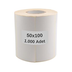 Barkod Etiketi 50x100 Termal - 1000 Adet