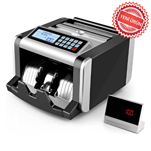 Bill Counter Al-4000 Para Sayma Makinesi Tl Karışık Sayım, Euro Ve Usd Adet Sayım