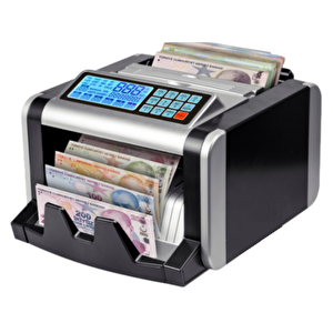 Bill Counter Al-4000 Para Sayma Makinesi Tl Karışık Sayım, Euro Ve Usd Adet Sayım