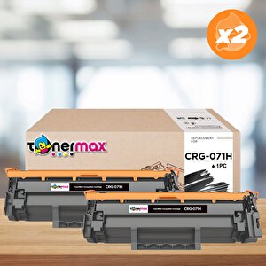 Canon Crg-071h Muadil Toner - Çipli 2'li Paket / Canon I-sensys Lbp121dn / Lbp122dw / Mf271dn / Mf272dw / Mf273dw / Mf274dw / Mf27