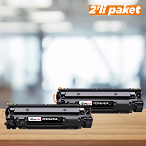 Hp Ce285a Muadil Toner / 2'li Paket