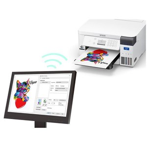 Surecolor Sc-f100 Renkli Mürekkep Tanklı Süblimasyon Yazıcı, Wi-fi, Lan, Beyaz