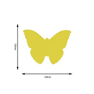 Kamei Şekilli Delgeç Kelebek 3.8 Cm Km8815