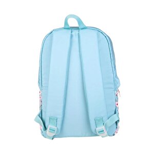 Soft Floral Sırt Çantası Blue K1733