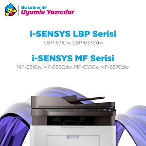 Canon I-sensys Mf-655cx Muadil Toner - Çipli / Crg-067 Muadil Toner