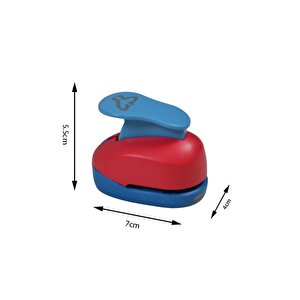 Şekilli Delgeç Kuş Kanatlı 2.5 Cm Km8810