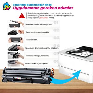 Hp Laserjet Pro P1102 Muadil Toner / Ce285a 2'li Paket