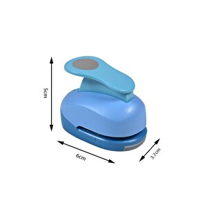 Şekilli Delgeç Daire 1.3 Cm Km8805