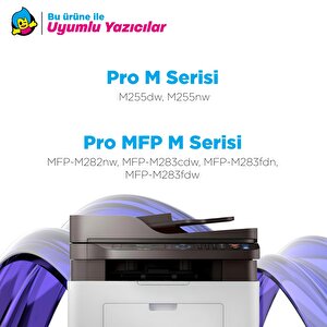 Hp 207x -hp Color Laserjet Pro  Mfp M283cdw Muadil Toner Takım - Yüksek Kapasiteli